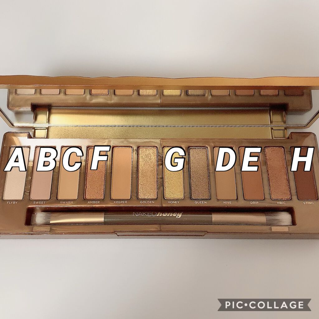 NAKED Honey/アーバンディケイ/アイシャドウパレットを使ったクチコミ（3枚目）
