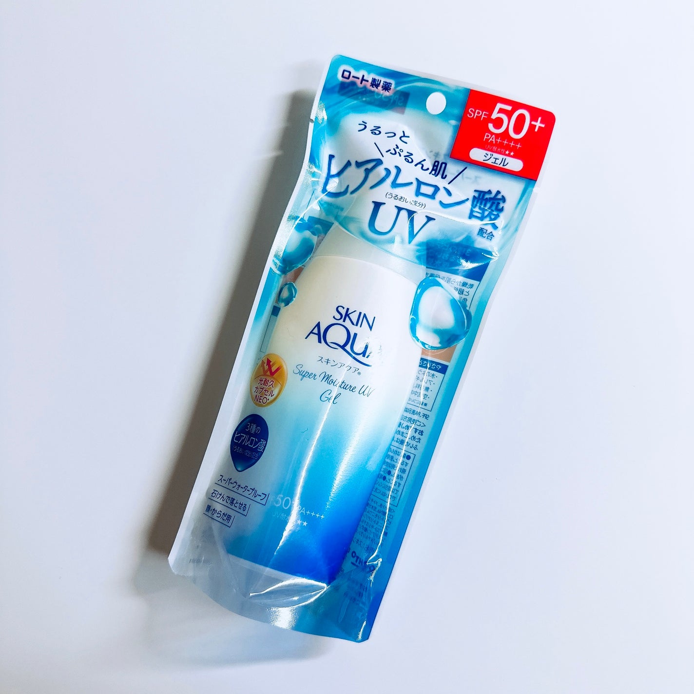 スキンアクア スーパーモイスチャージェル/スキンアクア/日焼け止めジェルを使ったクチコミ(7枚目)