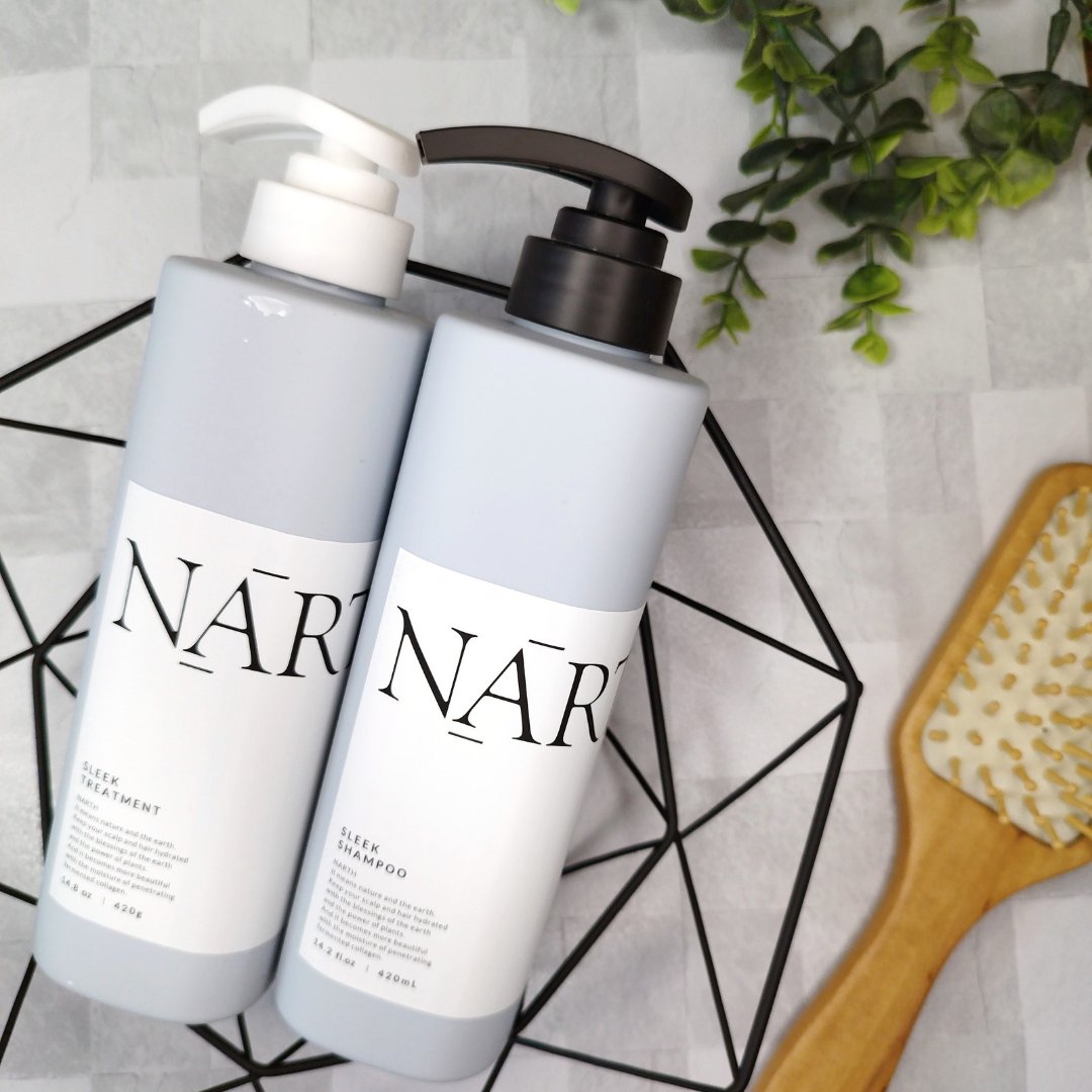 スリーク&リラックスシャンプー／トリートメント/NARTH/市販シャンプーを使ったクチコミ（1枚目）