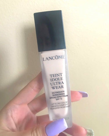 タンイドル ウルトラ ウェア リキッド/LANCOME/リキッドファンデーションを使ったクチコミ（1枚目）