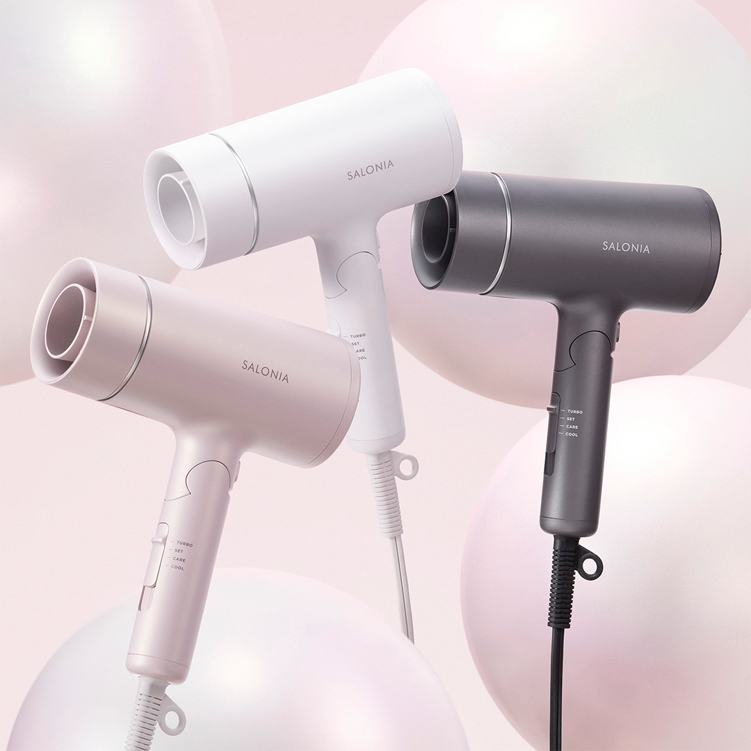 SALONIA(サロニア)公式アカウント on LIPS 「本日から店頭発売開始🛍️SALONIA「グロッシーケアドライヤ..」(1枚目)