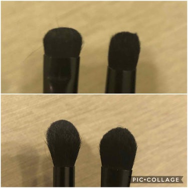 UR GLAM　DUO EYESHADOW BRUSH B（デュオアイシャドウブラシB）/U R GLAM/メイクブラシを使ったクチコミ（2枚目）