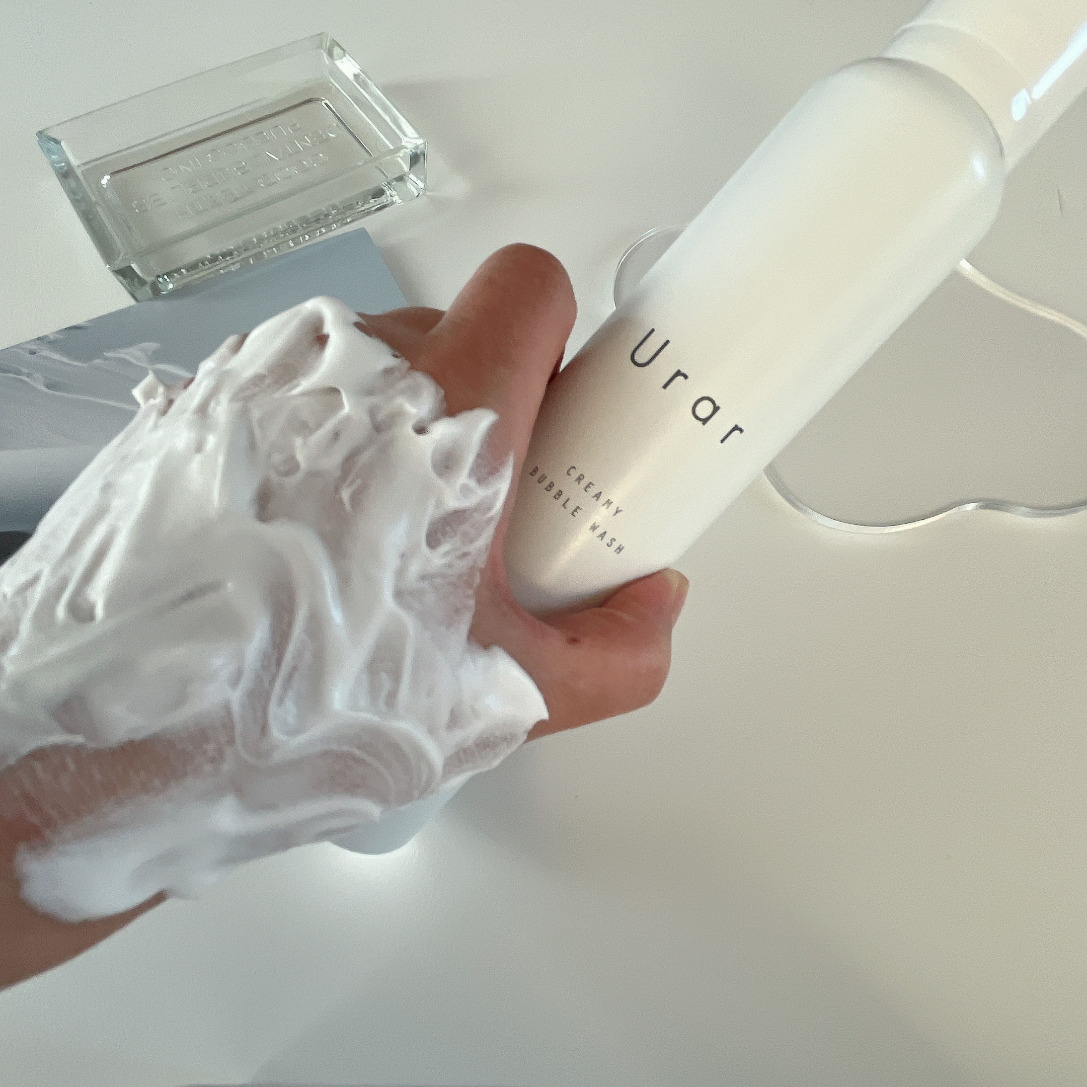 クリーミーバブルウォッシュ/Urar /泡洗顔を使ったクチコミ（2枚目）