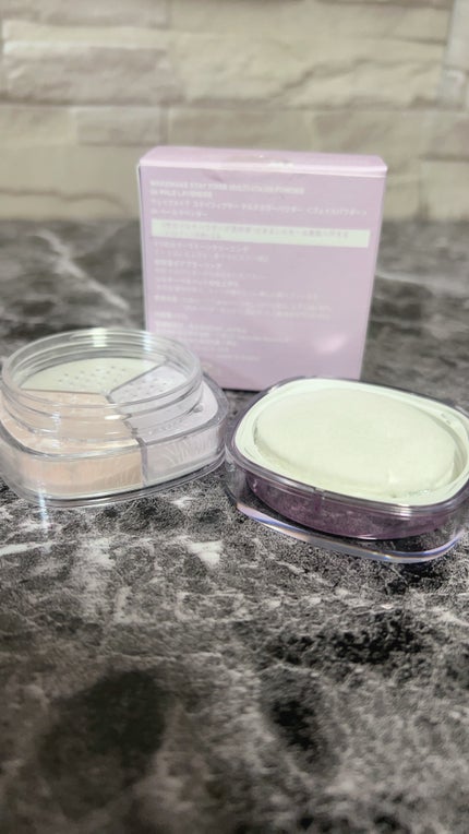 ステイフィクサーマルチカラーパウダー/wakemake/ルースパウダーを使ったクチコミ(4枚目)