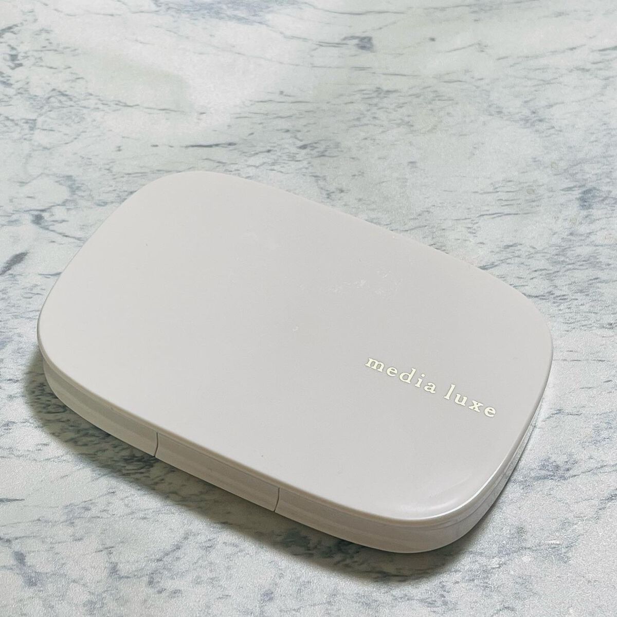 パウダーファンデーション/media luxe/パウダーファンデーションを使ったクチコミ(5枚目)