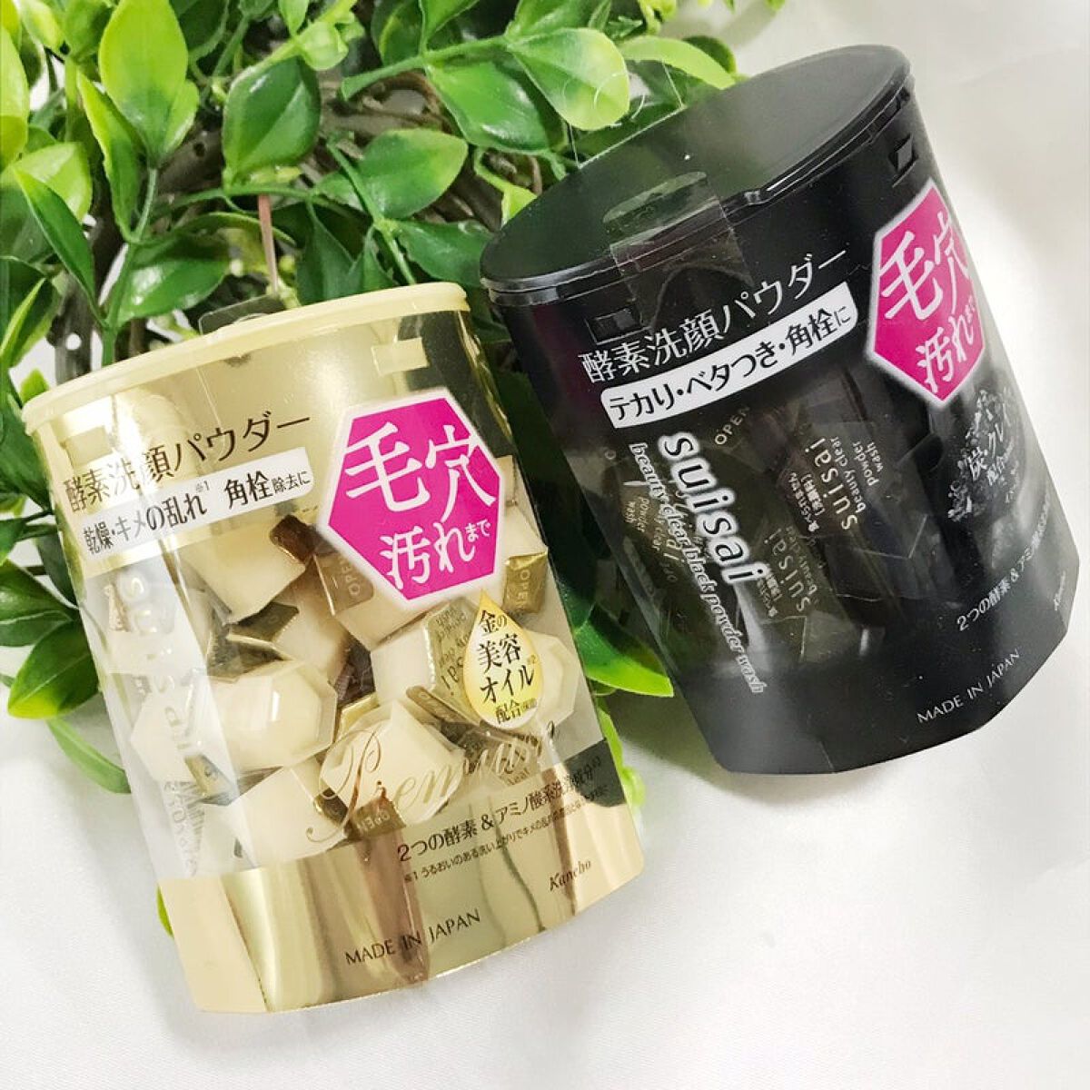 スイサイ ビューティクリア ブラック パウダーウォッシュ/suisai/洗顔パウダーを使ったクチコミ（1枚目）