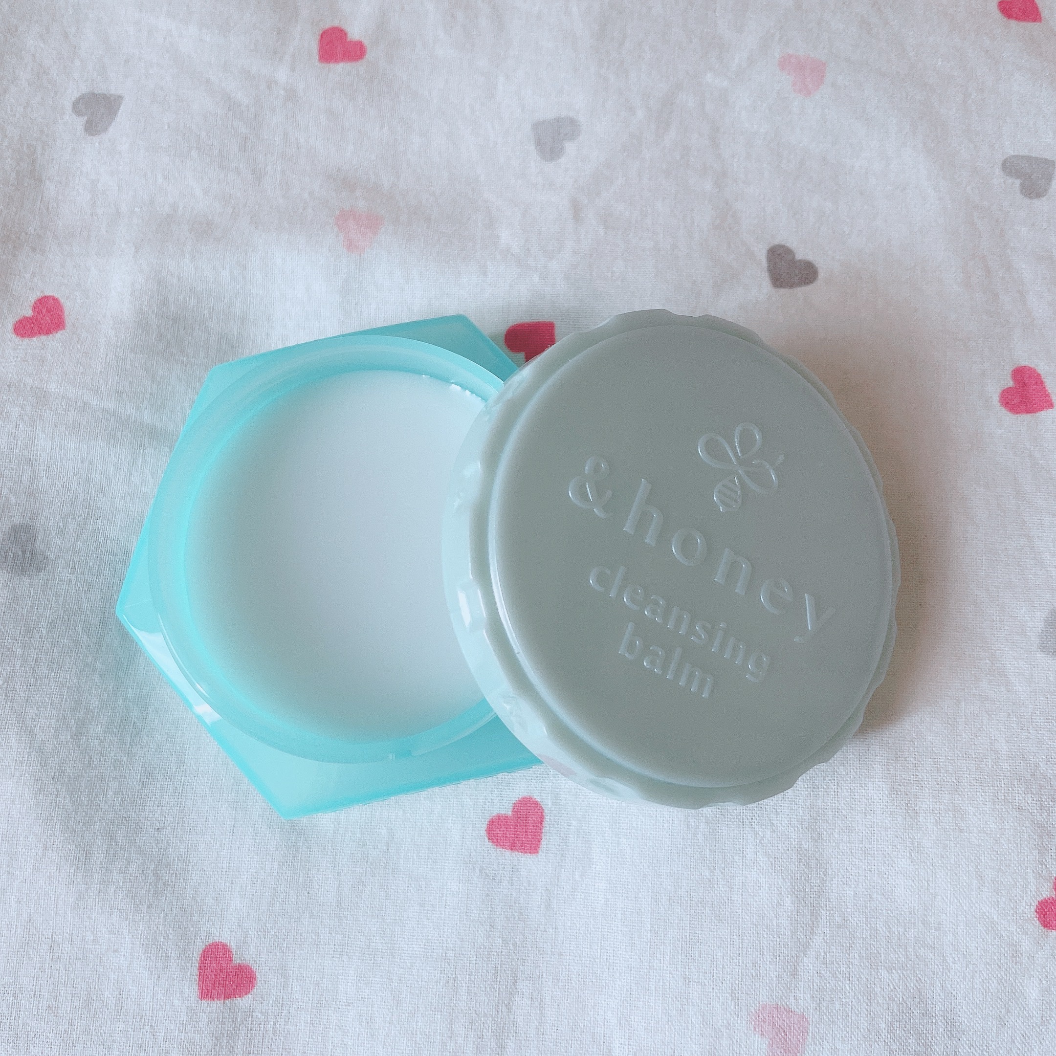 アンドハニー サボン クレンジングバーム ブルークレイ/&honey/クレンジングバームを使ったクチコミ（1枚目）