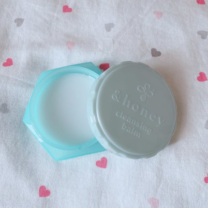 アンドハニー サボン クレンジングバーム ブルークレイ/&honey/クレンジングバームを使ったクチコミ(1枚目)