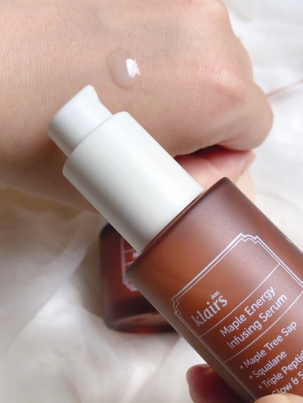 メープルエナジーインフュージングセラム/Klairs/美容液を使ったクチコミ(2枚目)