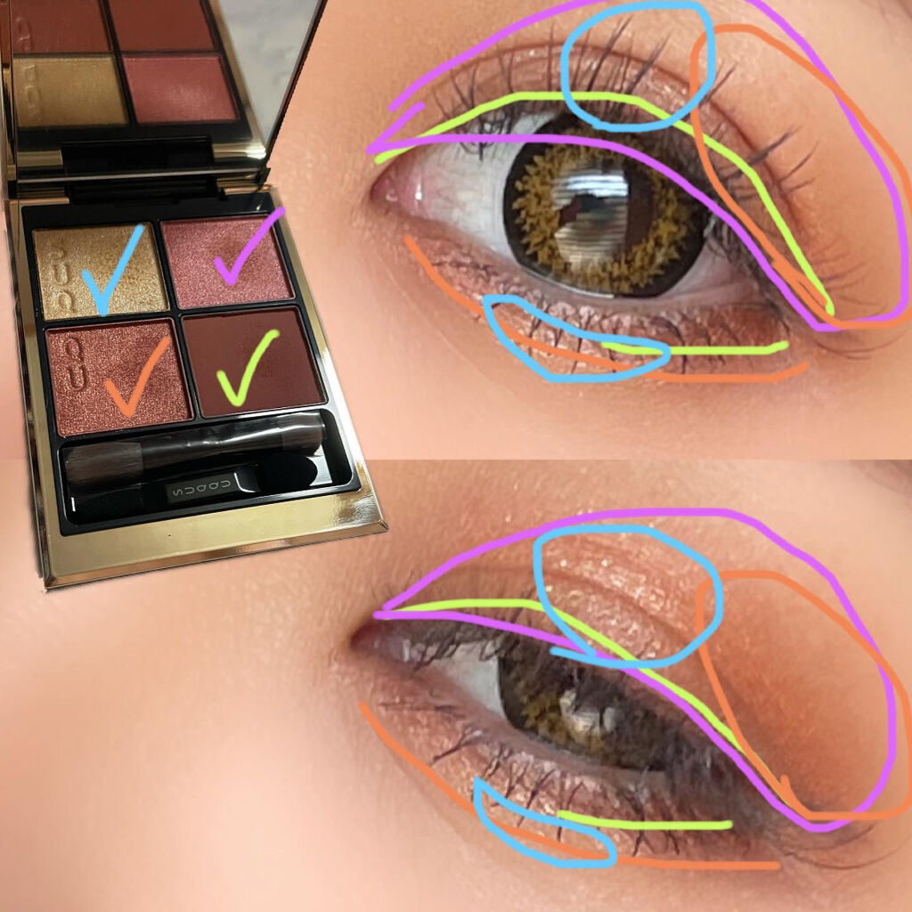 ディオールショウ 24Ｈ スティロ ウォータープルーフ 771 マット トープ/Dior/ペンシルアイライナーを使ったクチコミ（2枚目）