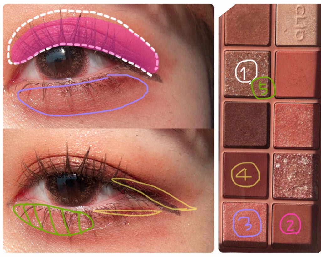 プロ アイ パレット/CLIO/アイシャドウパレットを使ったクチコミ(4枚目)