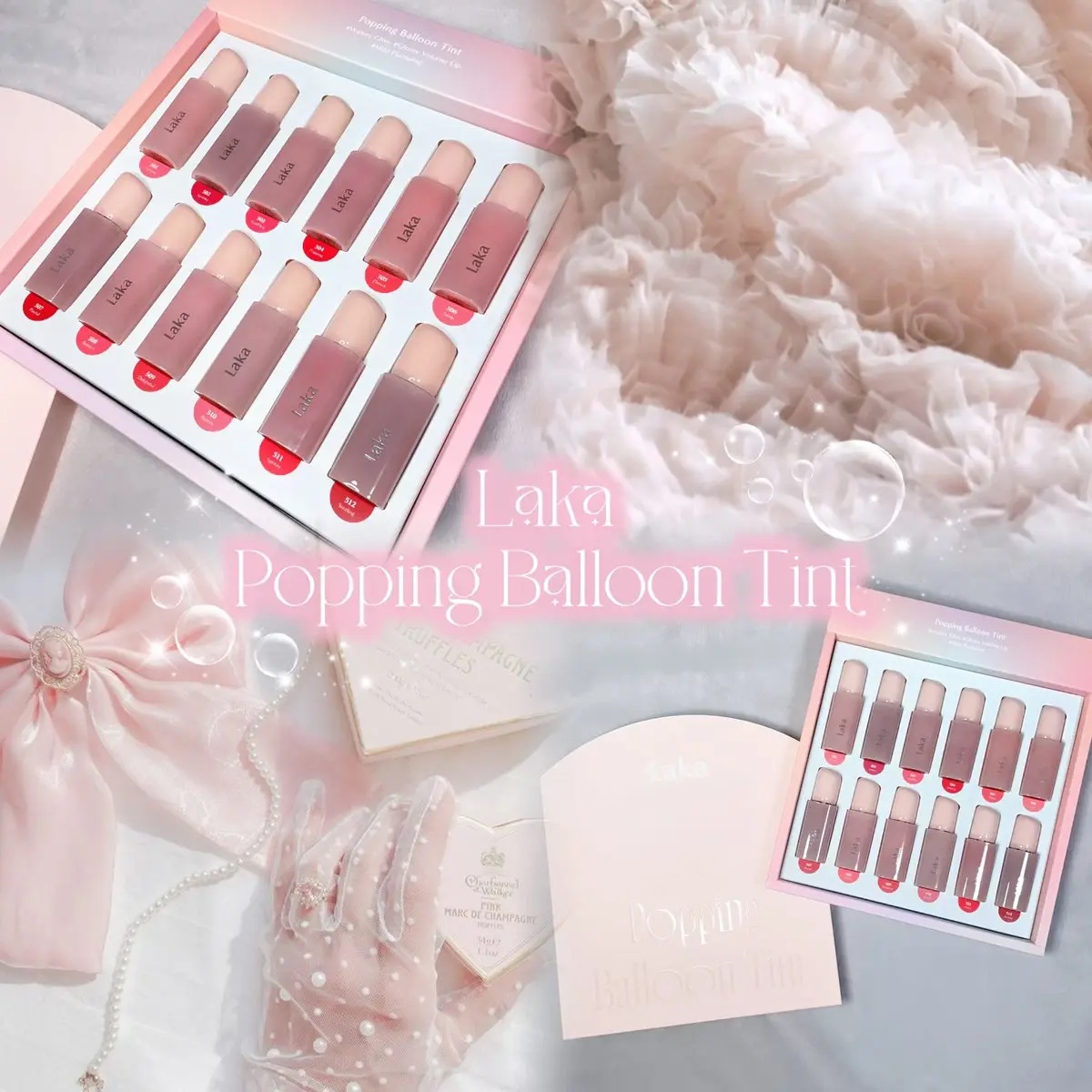 ポッピングバルーンティント/Laka/リップティントを使ったクチコミ（1枚目）