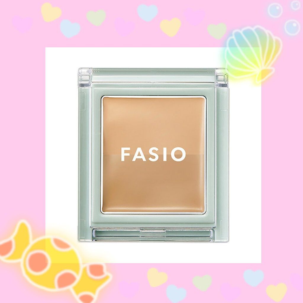 エアリーステイ コンシーラー 02 ベージュ・オレンジベージュ/FASIO/パレットコンシーラーを使ったクチコミ（1枚目）