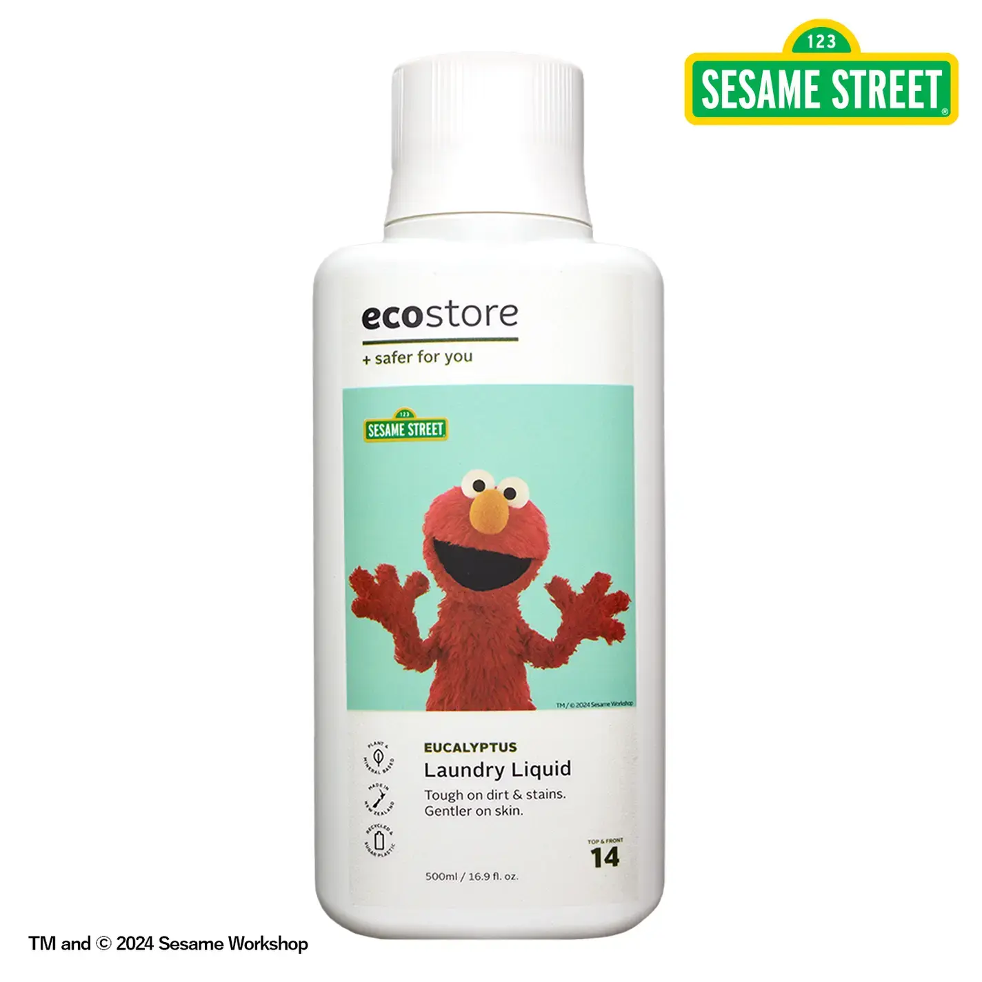 ランドリーリキッド <ユーカリ> SESAME STREET 500ml