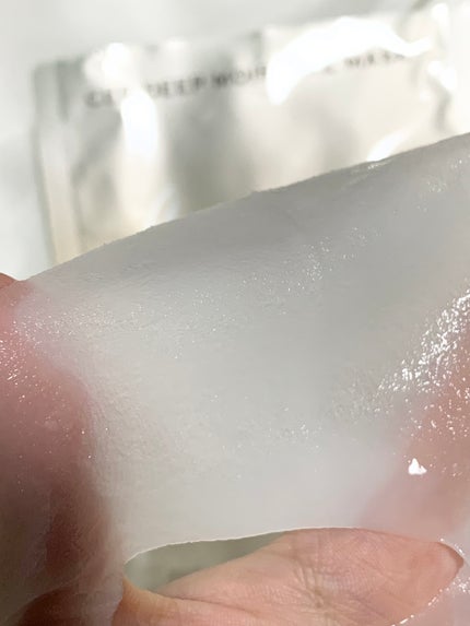 ディープモイスチャー マスク (ケアクリーム付き)/cerXcer/シートマスク・パックを使ったクチコミ(4枚目)