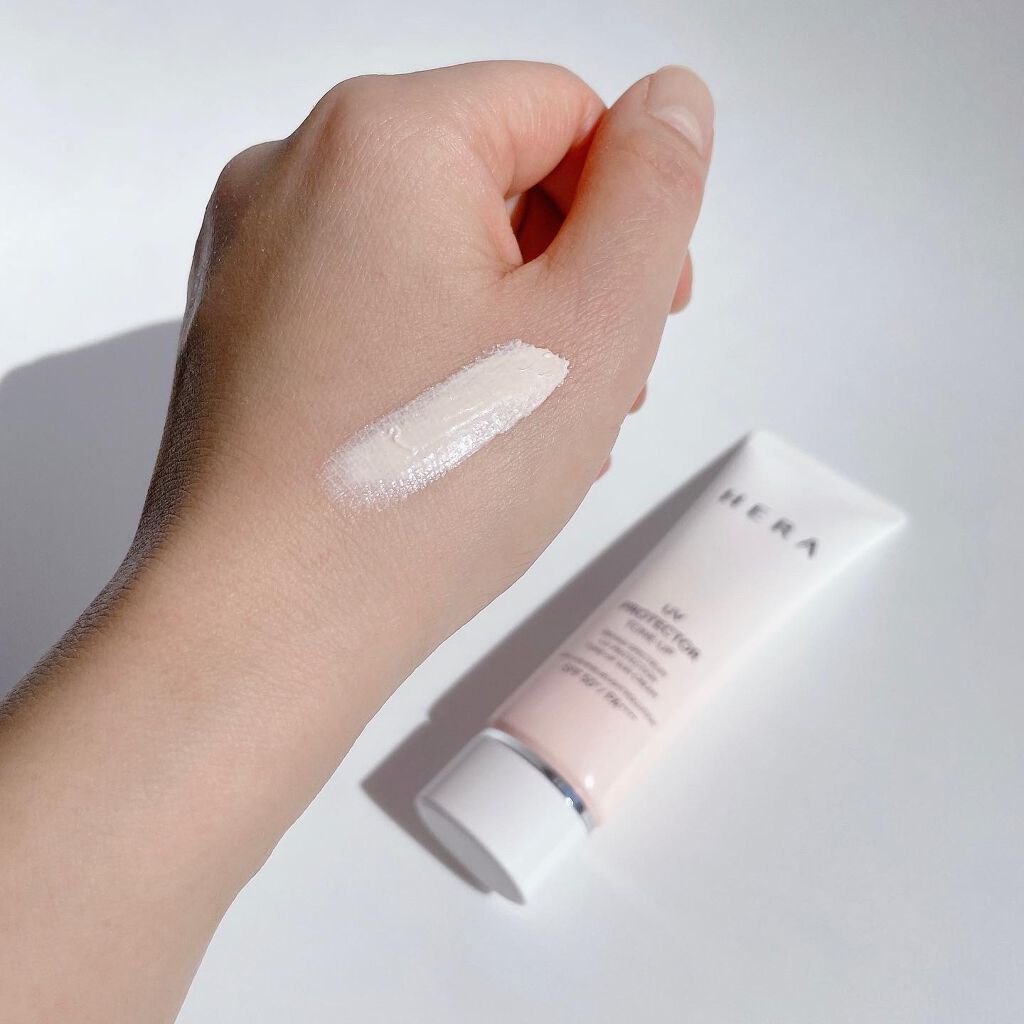 UVプロテクター トーンアップ/HERA/日焼け止めクリームを使ったクチコミ（3枚目）