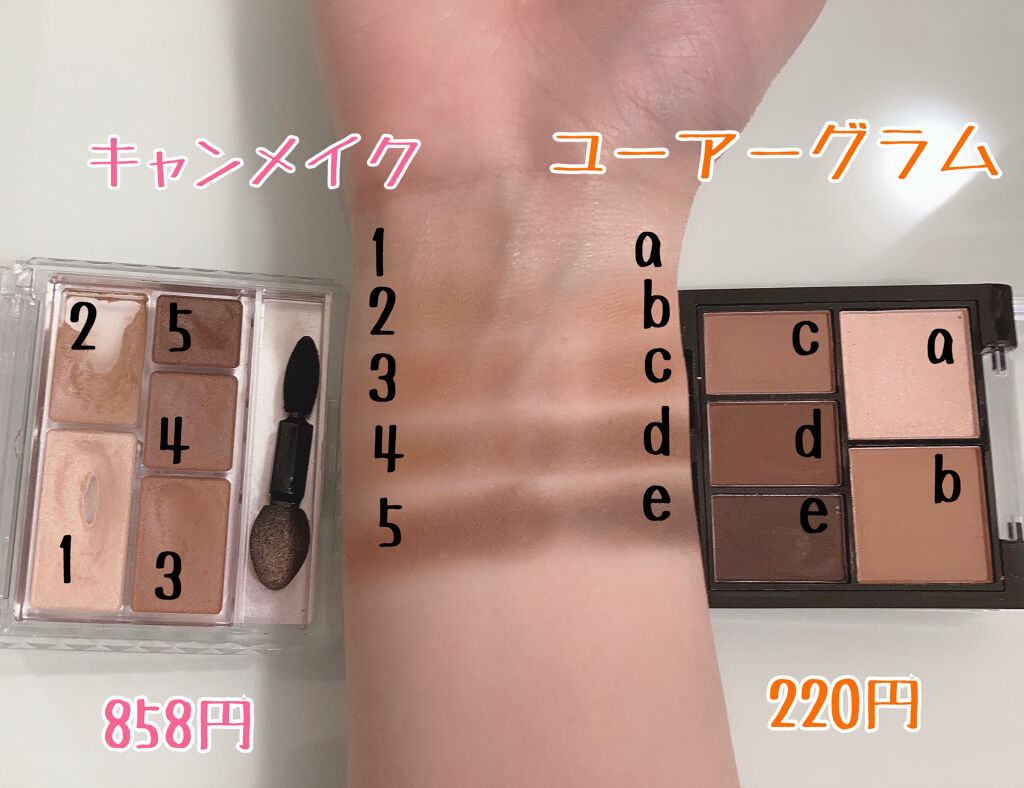 パーフェクトマルチアイズ/キャンメイク/アイシャドウパレットを使ったクチコミ（2枚目）