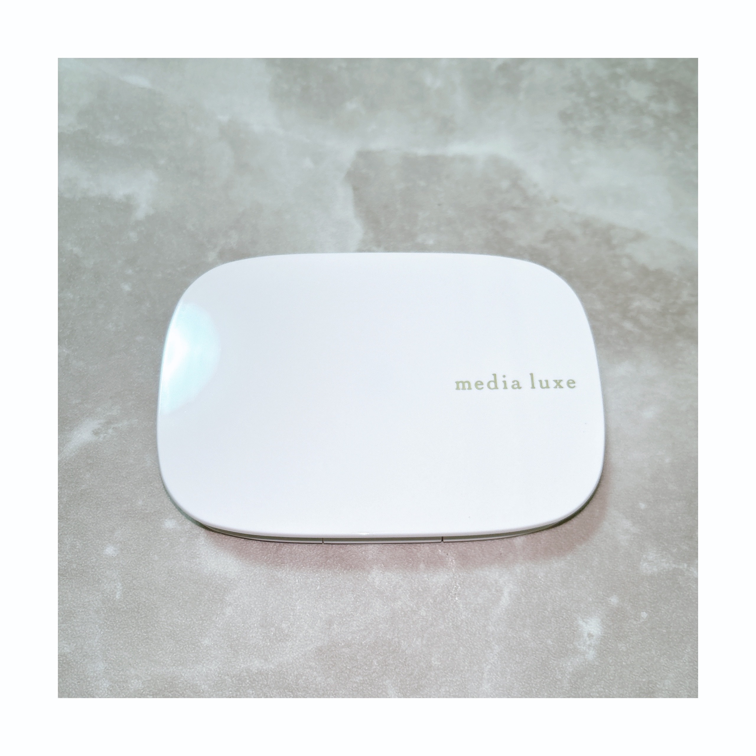 パウダーファンデーション/media luxe/パウダーファンデーションを使ったクチコミ（3枚目）