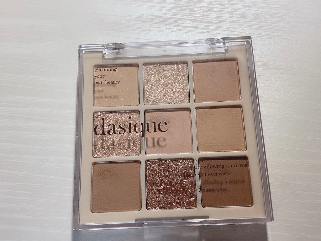 シャドウパレット/dasique/アイシャドウパレットを使ったクチコミ(1枚目)
