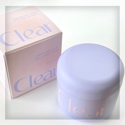 ClearDea. シフォンディープレイヤーエクト杏バームのクチコミ「𓍯Chiffon Deep Layer Ecto Apricot Balm⌇Clear Dea.....」(1枚目)