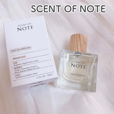 SCENT OF NOTEオードパルファム/SCENT OF NOTE/香水(その他)を使ったクチコミ（1枚目）