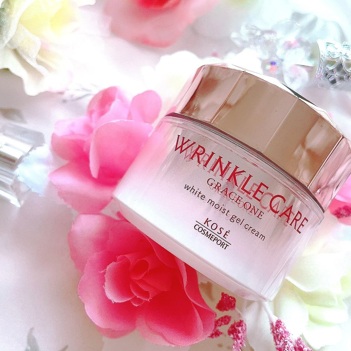リンクルケア ホワイト モイストジェルクリーム/グレイスワン/オールインワン化粧品を使ったクチコミ(1枚目)
