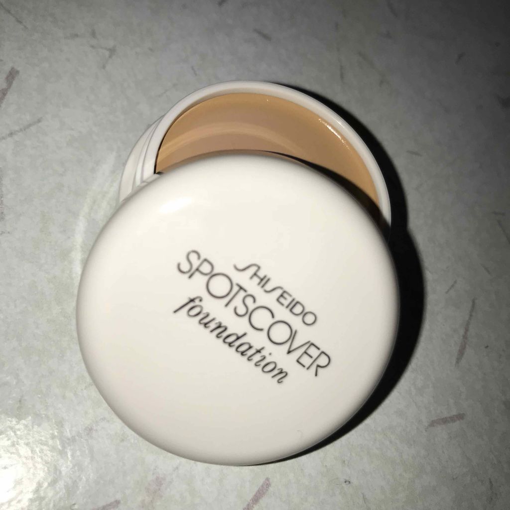 スポッツカバー ファウンデイション/SHISEIDO/クリームコンシーラーを使ったクチコミ(1枚目)