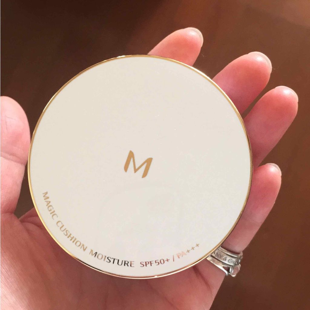 M クッション ファンデーション(モイスチャー)/MISSHA/クッションファンデーションを使ったクチコミ(1枚目)