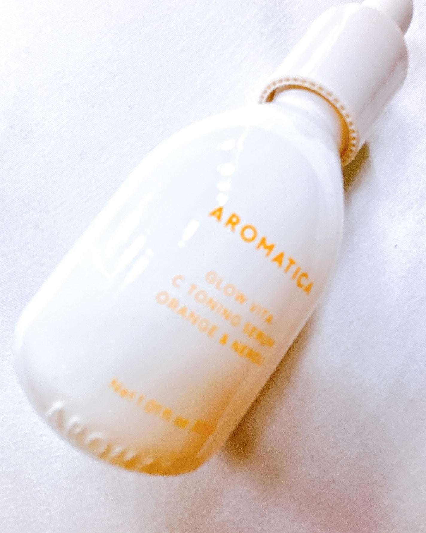 グロービタCトーニングセラム/AROMATICA/美容液を使ったクチコミ(2枚目)