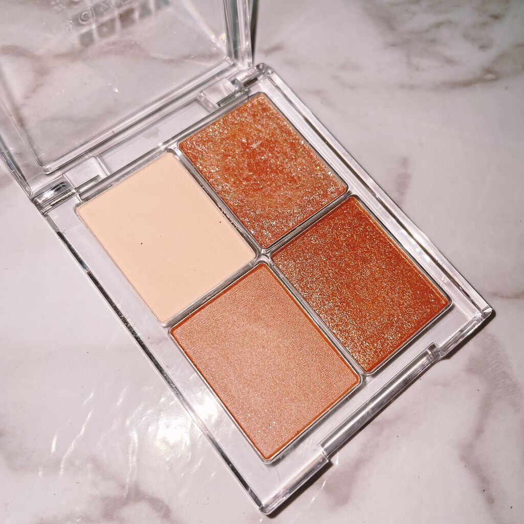 4色アイシャドウパレット/aZTK/アイシャドウパレットを使ったクチコミ（2枚目）