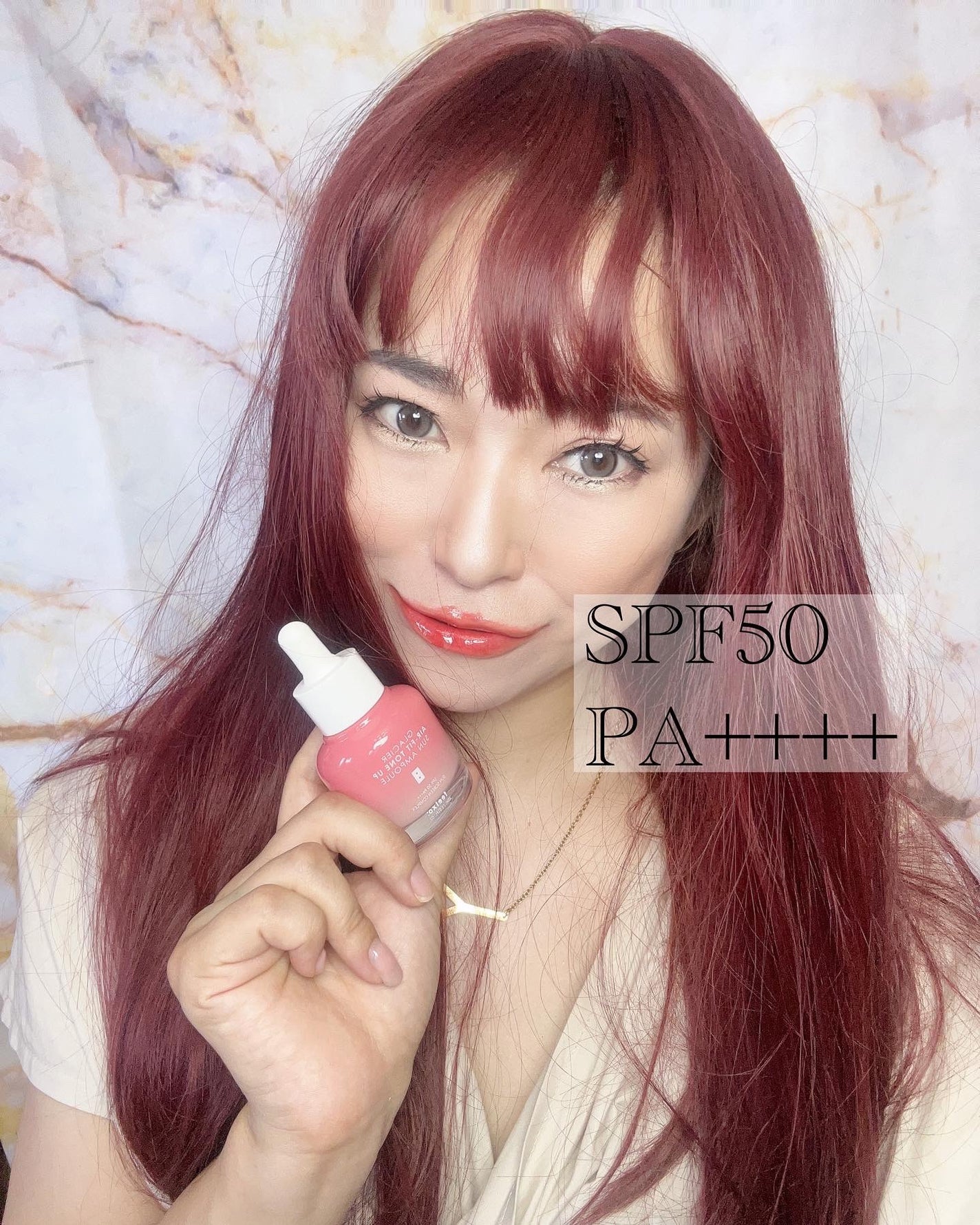 ピルソ グラシアエアフィットトーンアップサンアンプル SPF50 PA+++/feelxo/化粧下地を使ったクチコミ(1枚目)