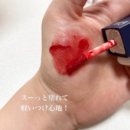 natsumi on LIPS 「.ジェイリーラテベルベットティント04OrangeLatte赤..」(3枚目)