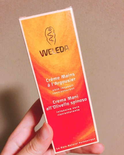 ヒッポファンフルーティ ハンドクリーム/WELEDA/ハンドクリームを使ったクチコミ(2枚目)