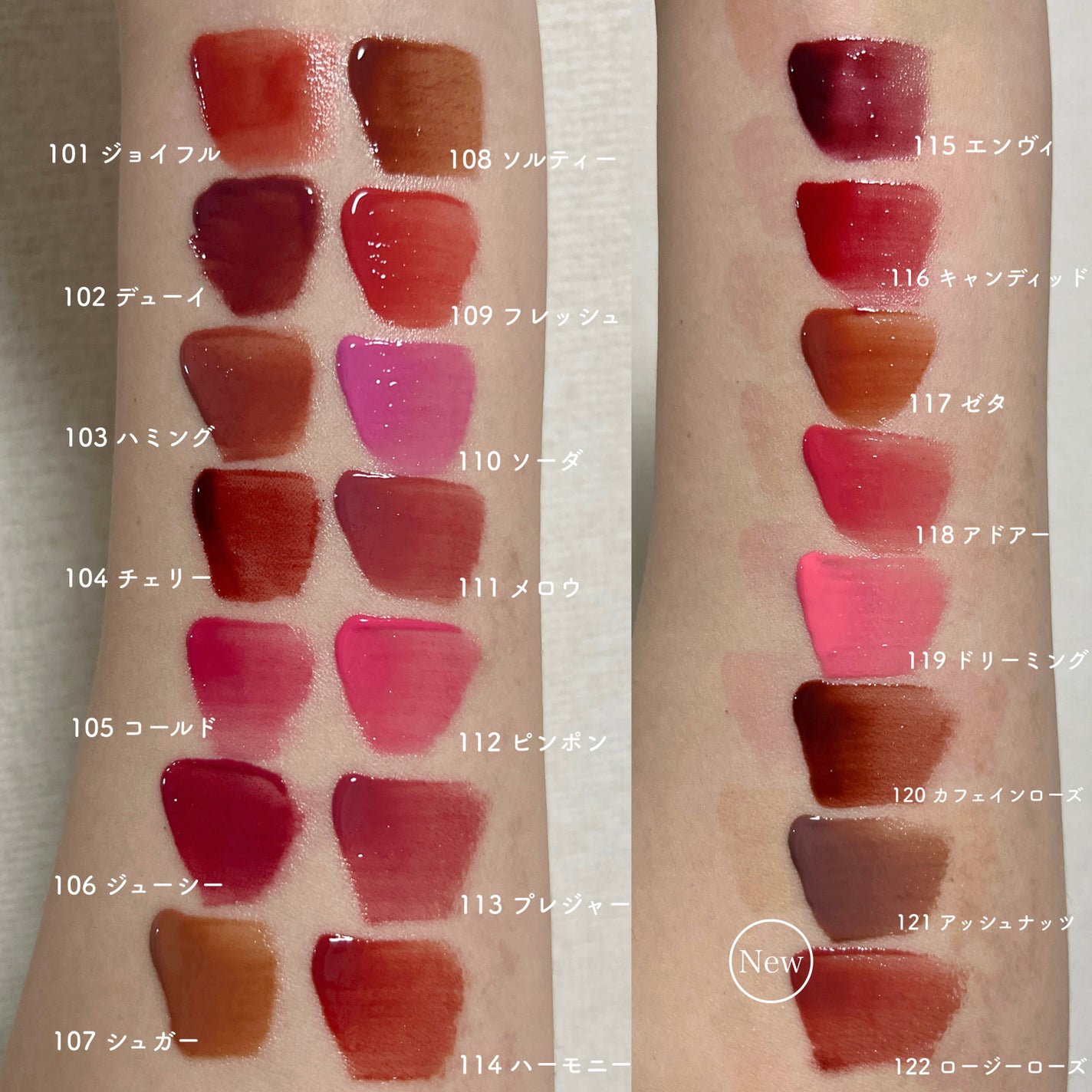 フルーティーグラムティント/Laka/リップティントを使ったクチコミ(4枚目)