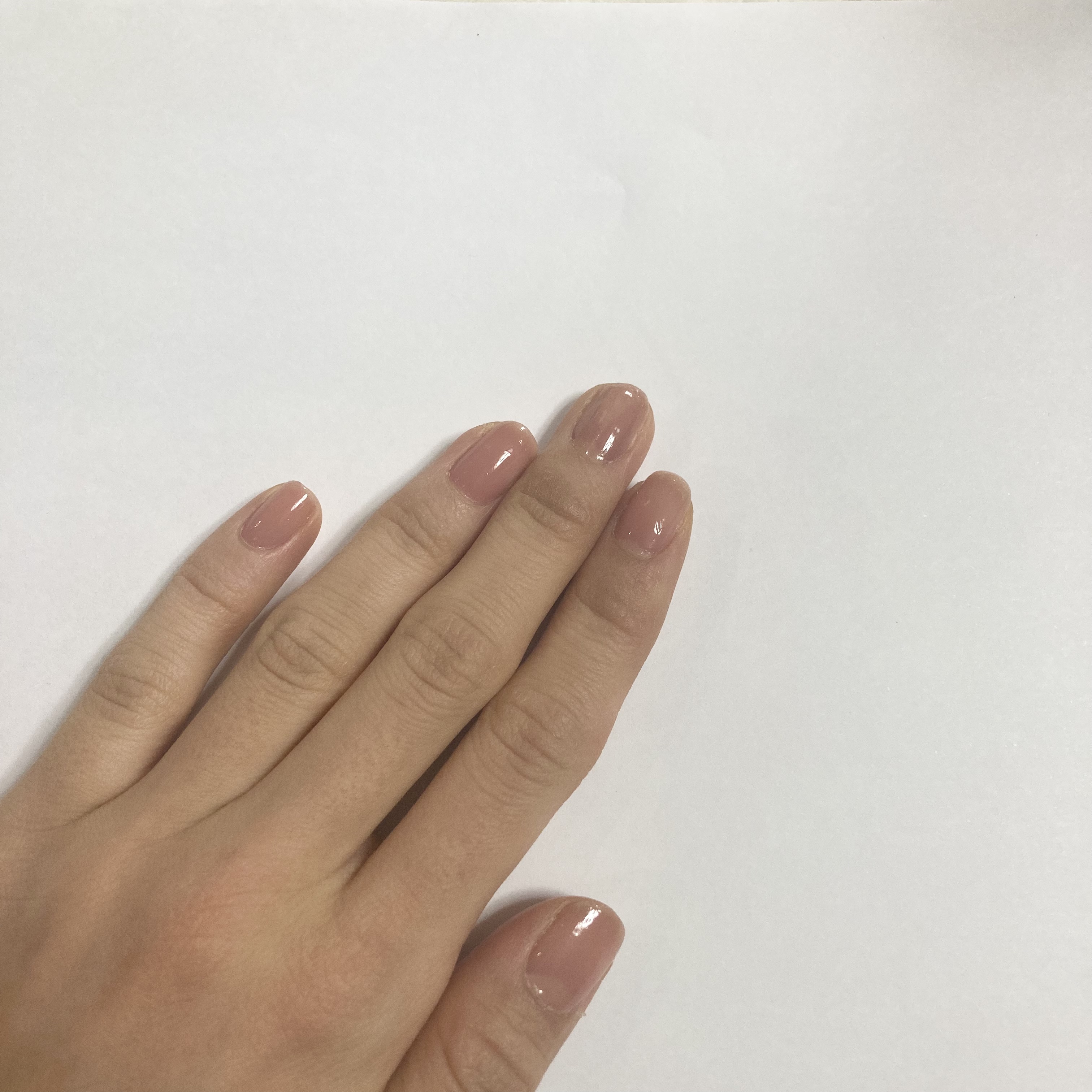 ファンデーションカラーズ 06 シアーアプリコット/キャンメイク/マニキュアを使ったクチコミ（2枚目）