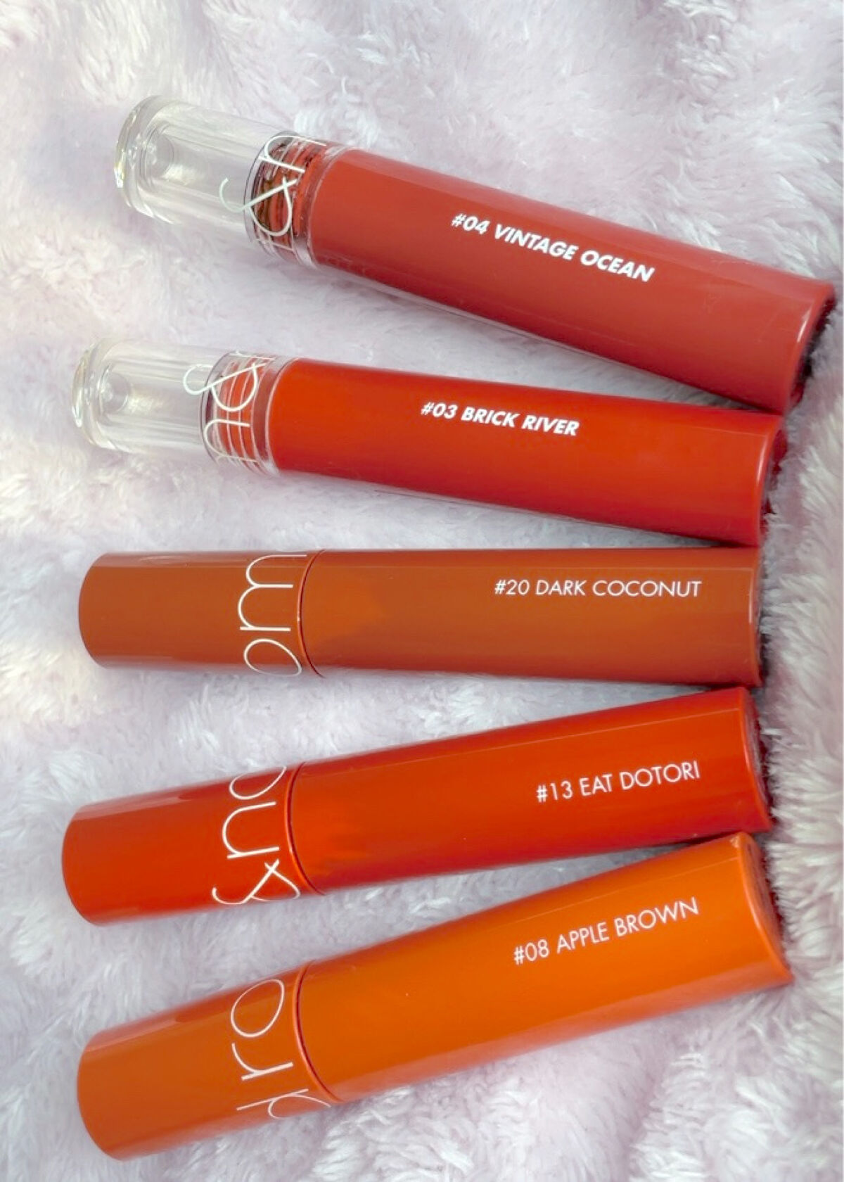 ジューシーラスティングティント/rom&nd/リップティントを使ったクチコミ（3枚目）