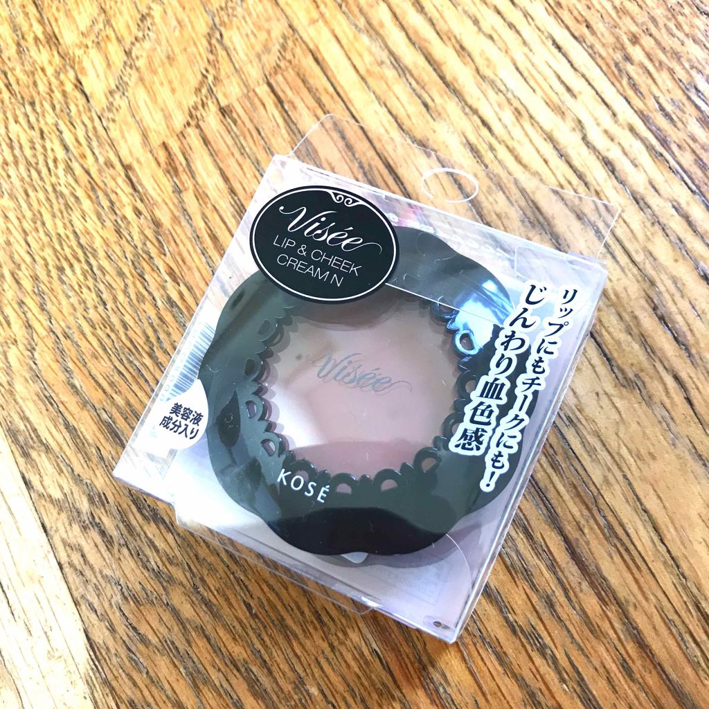 リシェ リップ＆チーククリーム Ｎ/Visée/ジェル・クリームチークを使ったクチコミ（1枚目）