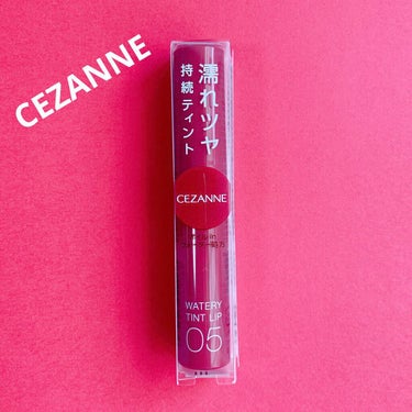 ウォータリーティントリップ/CEZANNE/口紅を使ったクチコミ（1枚目）