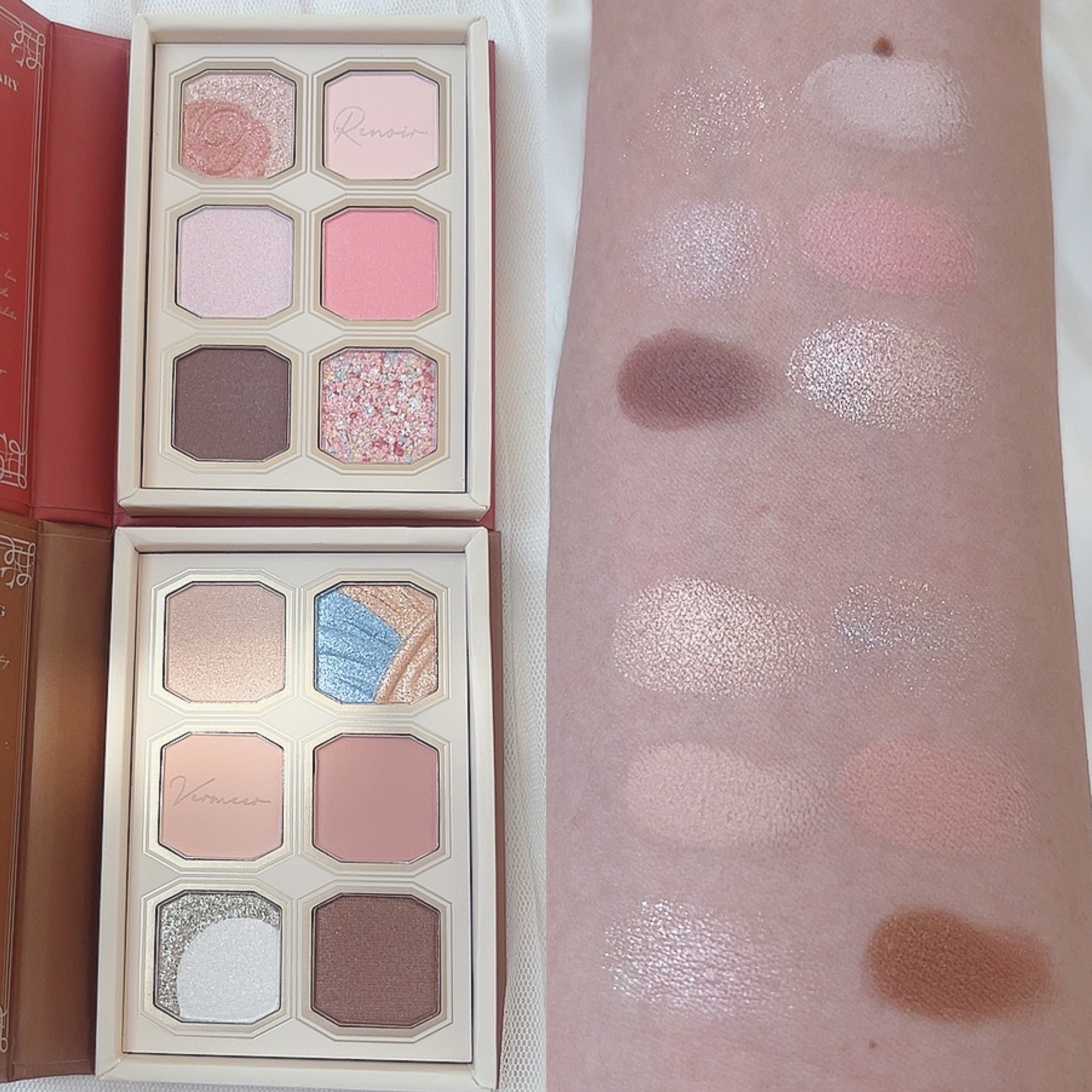 絵画アイシャドウパレット/MilleFée/アイシャドウパレットを使ったクチコミ（3枚目）