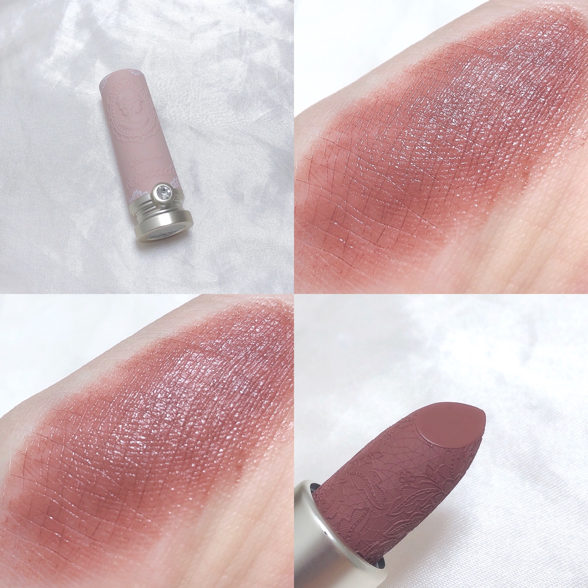 リトルエンジェルフェザーマットリップ/FlowerKnows/口紅を使ったクチコミ（3枚目）