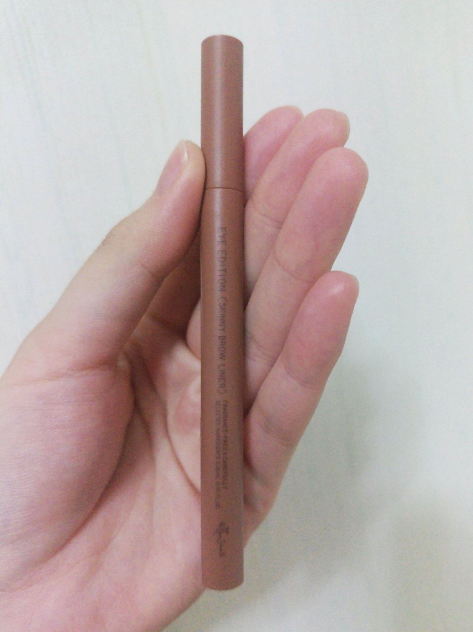 エテュセ アイエディション(スキニーブロウライナー) 02 アッシュピンク/ettusais/リキッドアイブロウを使ったクチコミ（2枚目）