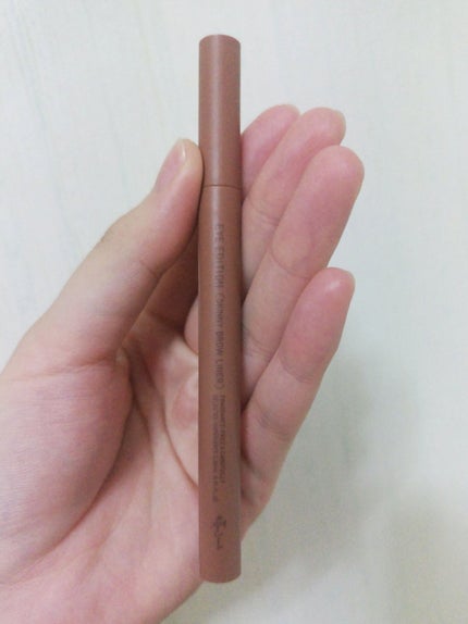エテュセ アイエディション(スキニーブロウライナー) 02 アッシュピンク/ettusais/リキッドアイブロウを使ったクチコミ(2枚目)