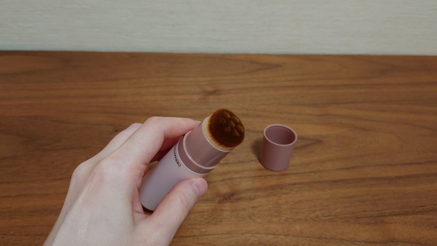 ヴィーガンナチュラルカバースティックファンデーション/DERMASHARE/その他ファンデーションを使ったクチコミ(4枚目)