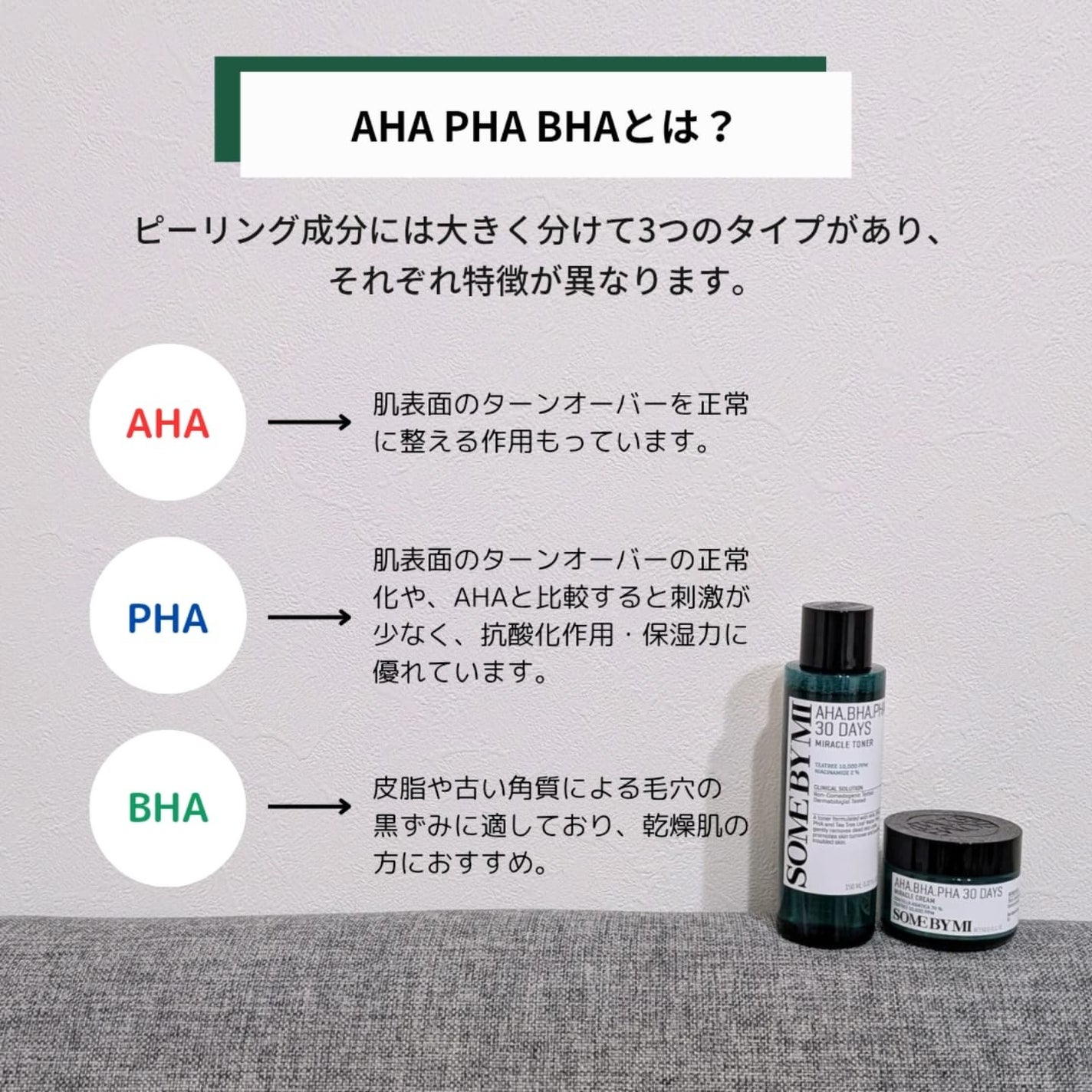 AHA·BHA·PHA 30デイズミラクルトナー/SOME BY MI/化粧水を使ったクチコミ(3枚目)