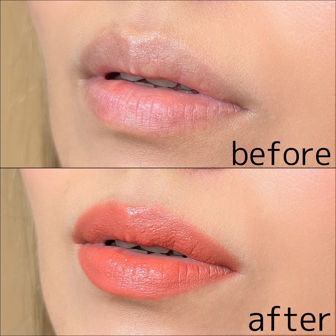 リップアンドチーク ヌードマットティント/CathyDoll/リップティントを使ったクチコミ(4枚目)