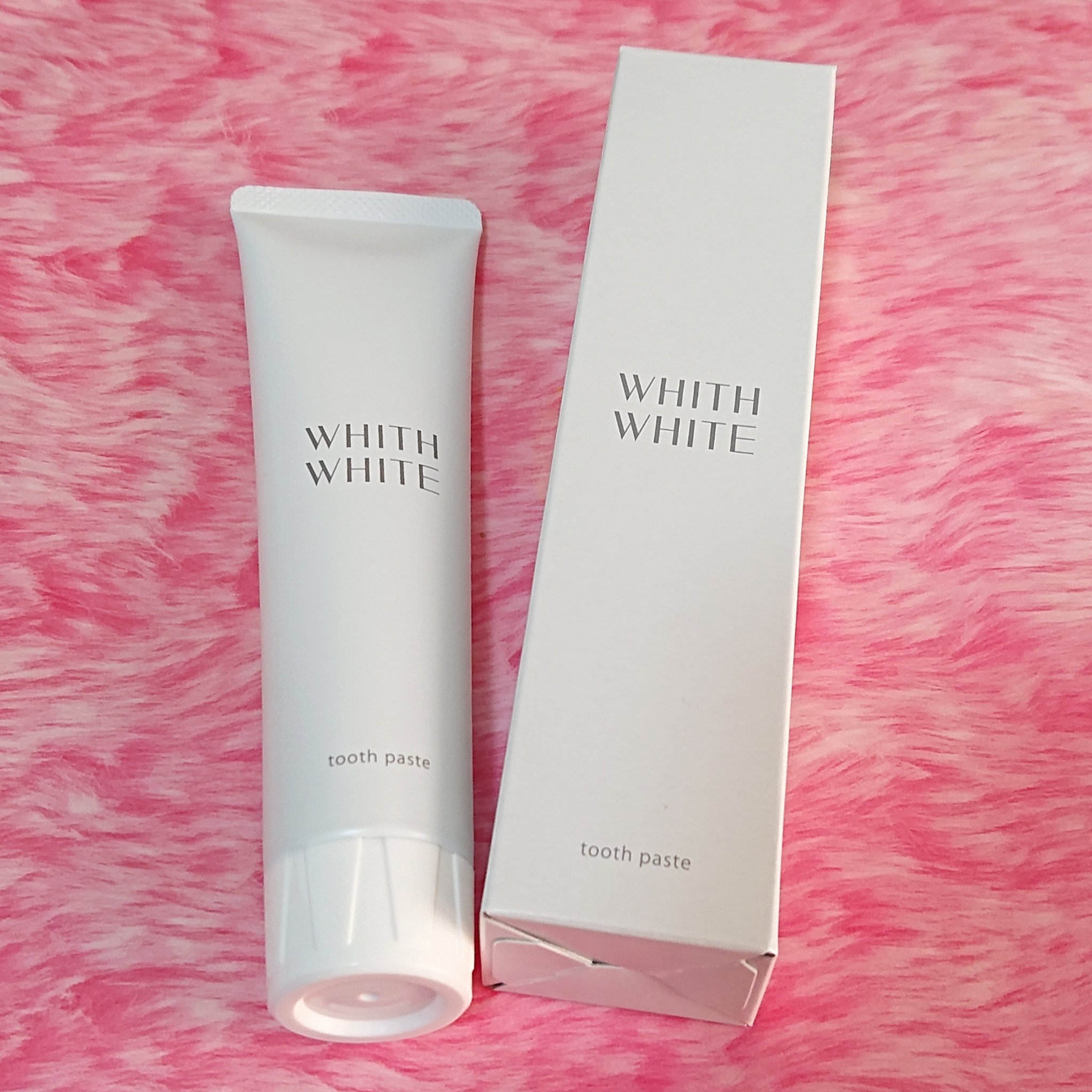 歯磨き粉/WHITH WHITE/歯磨き粉を使ったクチコミ（1枚目）