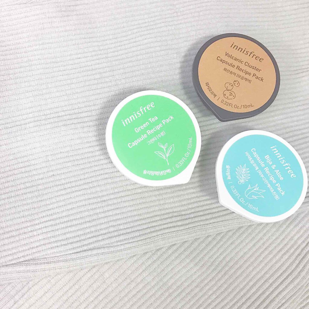 カプセルレシピパック N B＆A/innisfree/洗い流すパック・マスクを使ったクチコミ（1枚目）