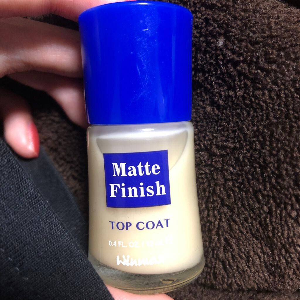 ウィンマックス ネイルケアシリーズ マットトップコート/DAISO/ネイルトップコートを使ったクチコミ(1枚目)