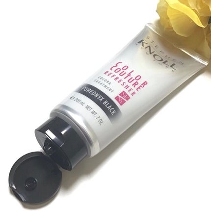 カラークチュール カラートリートメント 001 ブラック/スティーブンノル ニューヨーク/ヘアカラーを使ったクチコミ(3枚目)