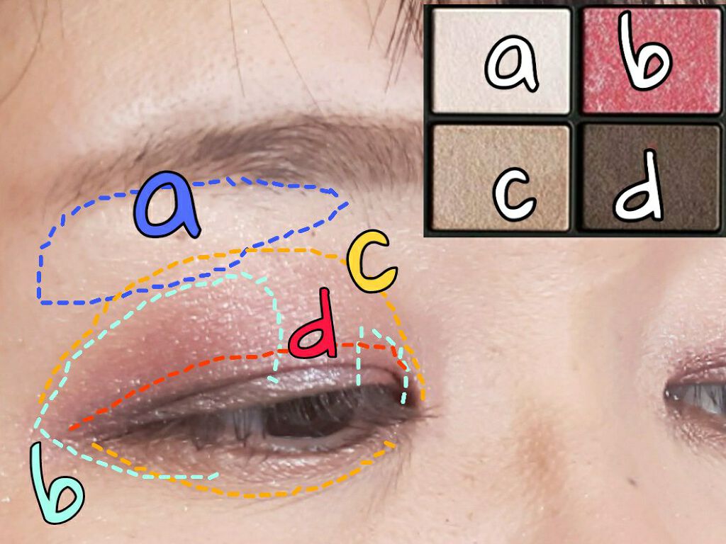 デザイニング カラー アイズ 114 花明 -HANAAKARI/SUQQU/アイシャドウパレットを使ったクチコミ（3枚目）